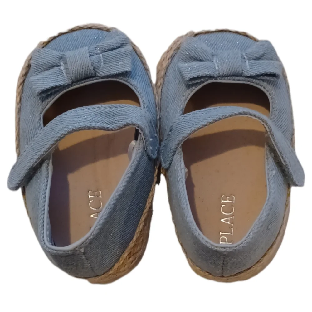 TCP Baby Denim Jute Sandal Shoes 6-12M